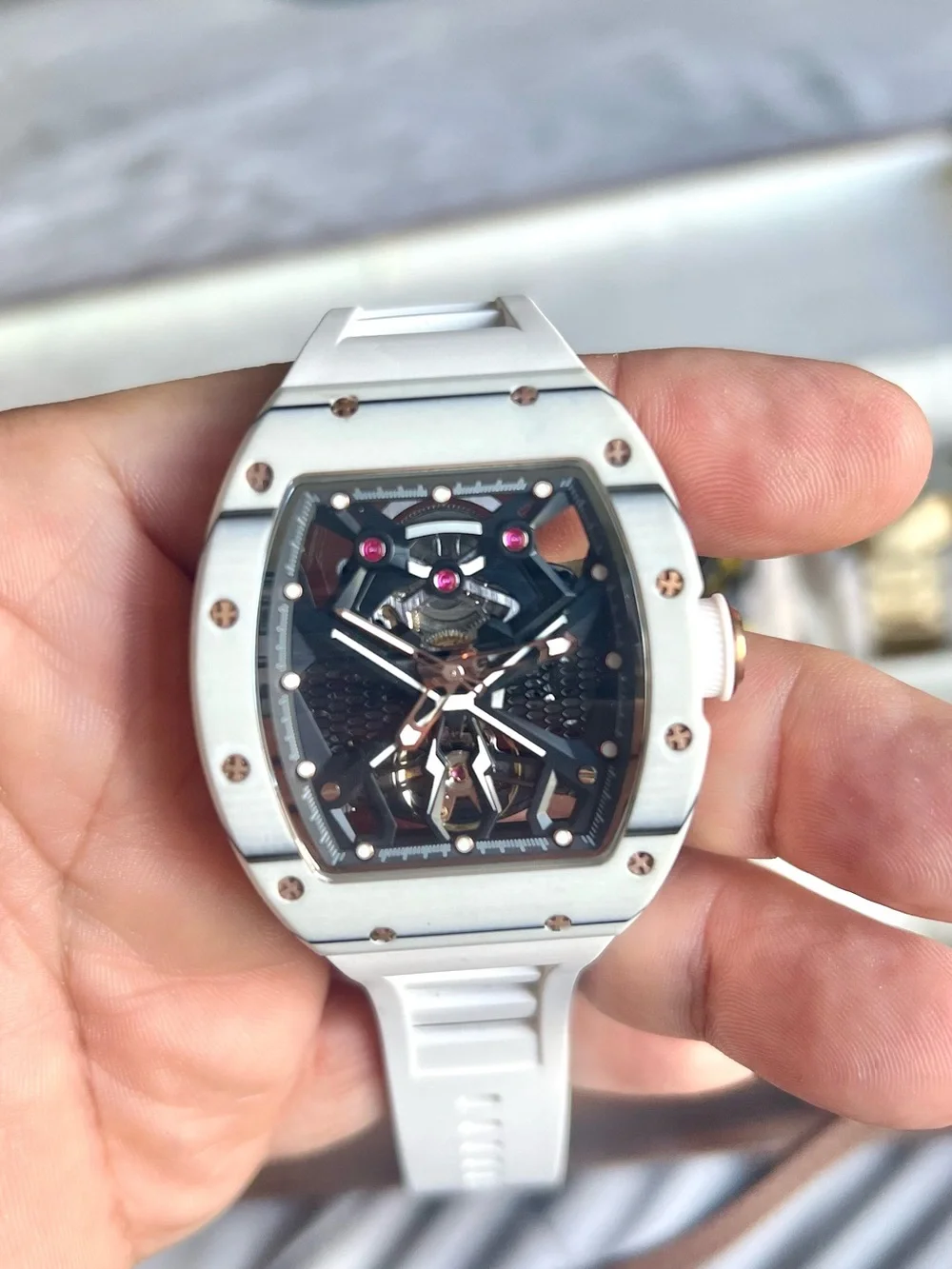 Invicta S1 Automatic - MINT - White and Rose Gold  - model: 49015
